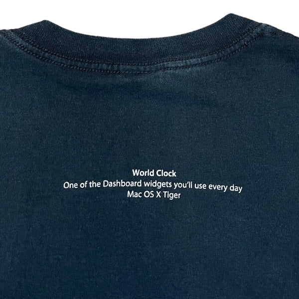 Vintage Apple World Clock Tshirt For All To Envy