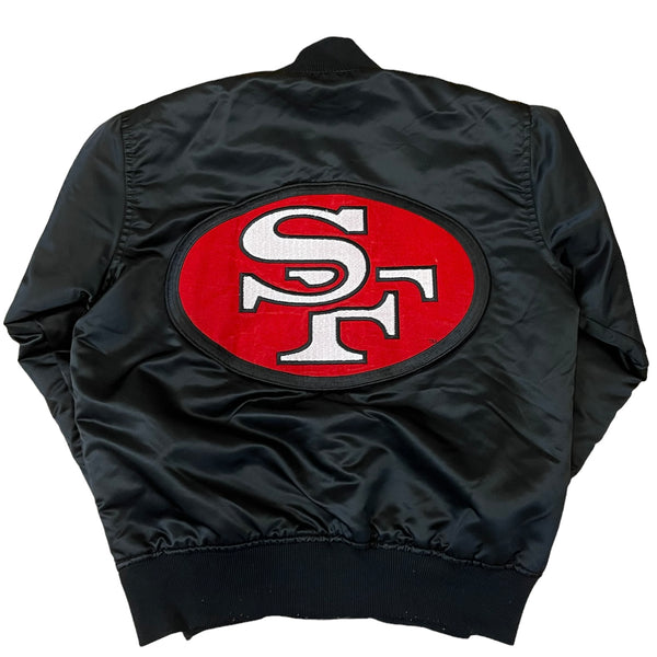 Vintage SF 49ers Back Patch Starter Jacket For All To Envy