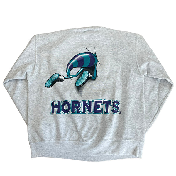 Vintage Charlotte Hornets Nutmeg Crewneck Sweatshirt For All To Envy