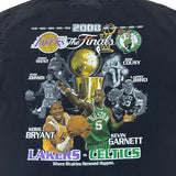 Vintage 2008 NBA finals Kobe/Garnett T-shirt