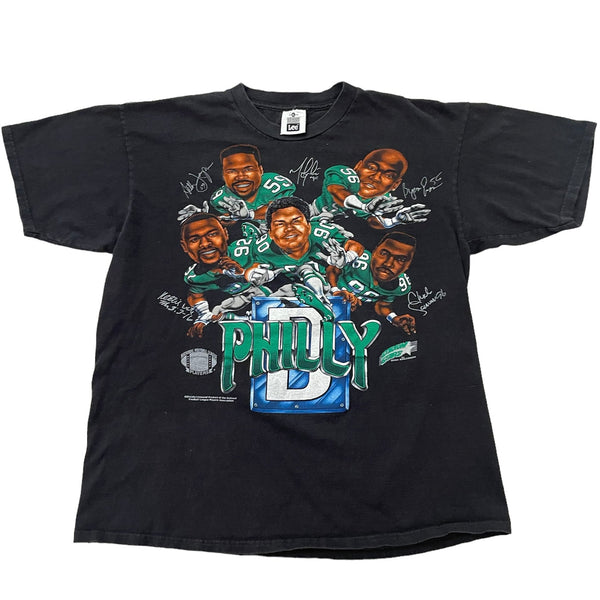 Vintage Philadelphia Eagles Caricature T-shirt