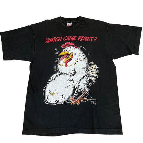 Vintage Which Came First? Fashion Victim T-shirt