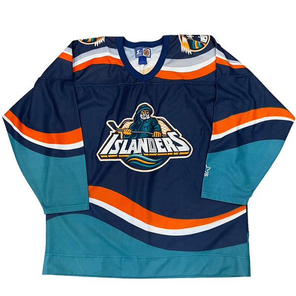 Vintage New York Islanders Fisherman Starter Jersey