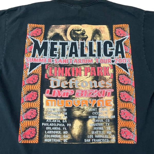 Vintage Metallica Summer Sanitarium 2003 T-shirt – For All To Envy
