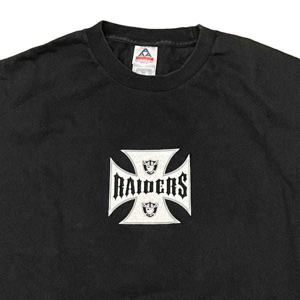希少 WEST COAST RAIDERS Tシャツ XL レイダース 黒 Vintage Raiders West Coast T-shirt – For All To Envy