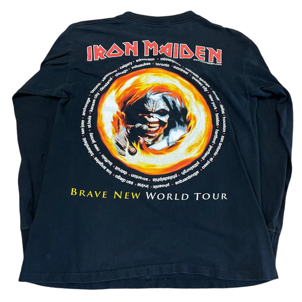 Vintage Iron Maiden Long Sleeve T-shirt – For All To Envy