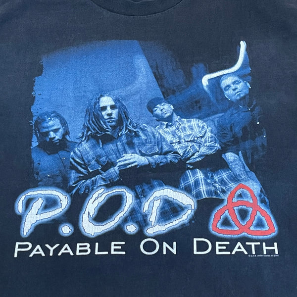 P.O.D.バンドTシャツピーオーディーTシャツPayable On Death Vintage P.O.D. 