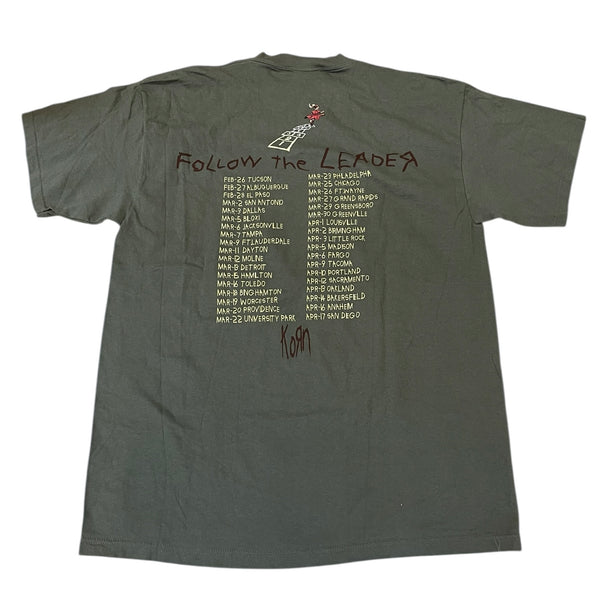 Vintage Korn Follow the Leader 1998 T-shirt – For All To Envy