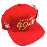 Vintage San Francisco 49ers Sports Specialties Script Snapback