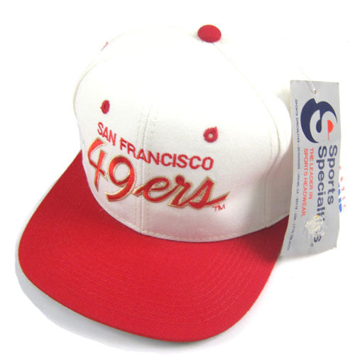 Vintage SF 49ers Sports Specialties Snapback Hat NWT NFL Football