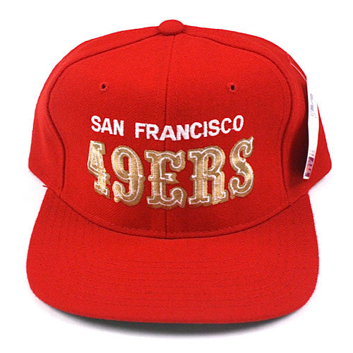 Vintage Snapback Snap Back Hat San Francisco 49ers Forty Niners