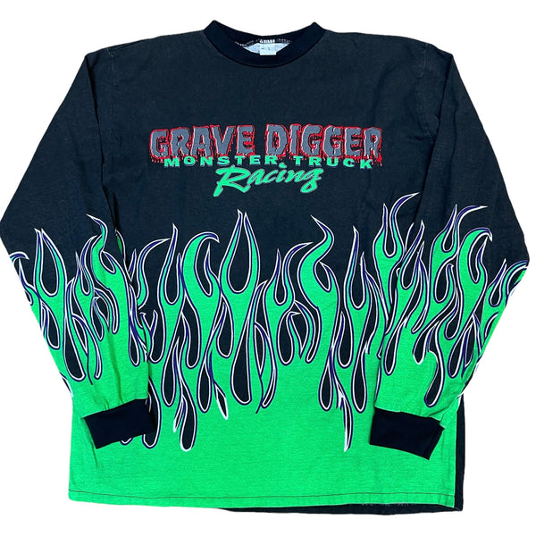 Monster Truck Shirt Grave Green Digger Racing Shirt Monster Truck Shirt Grave Green Digger Racing Shirt