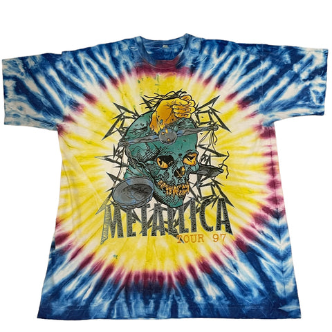 Vintage Metallica 1997 Tie Dye T-shirt
