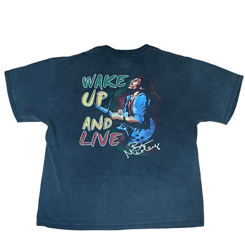 Vintage Bob Marley Wake up and Live T-shirt