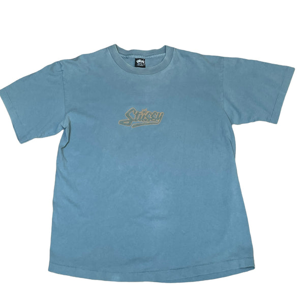 Vintage Stussy T-Shirt Skateboard Streetwear Shawn 90s Made in USA