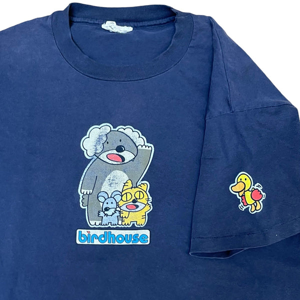 Vintage Birdhouse Skate T-shirt Tony Hawk Animals Skateboarding