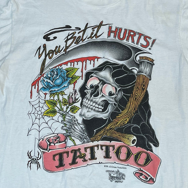 Vintage Tattoo 1988 T-shirt JD Crowe Biker – For All To Envy