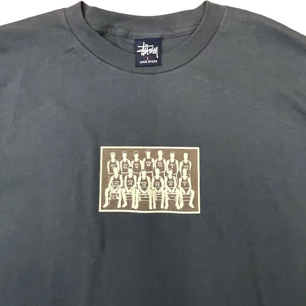 【未使用】STUSSY × レイカーズ バスケットボール　00s old Vintage Stussy Basketball T-shirt (Made in USA) – For All To Envy