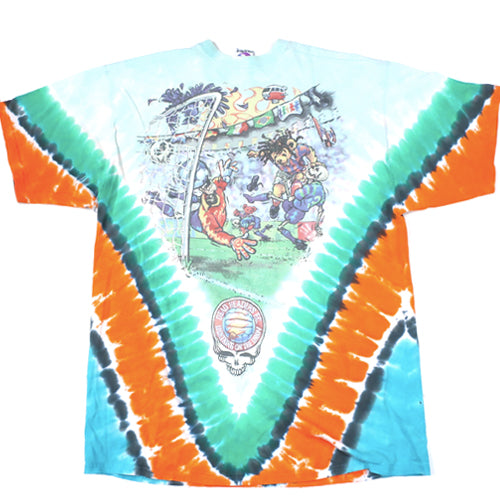 Vintage Grateful Dead 1997 Soccer T-Shirt Jerry Garcia 90s Rock