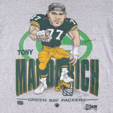 Vintage Tony Mandarich Green Bay Packers Caricature T-shirt
