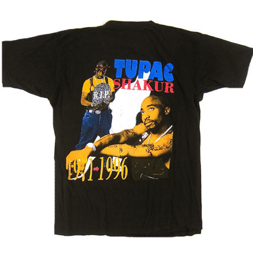 Vintage Tupac T-Shirt Rap Hip Hop 2Pac Shakur 90s Hip Hop Vintage Tupac T-Shirt Rap Hip Hop 2Pac Shakur 90s Hip Hop