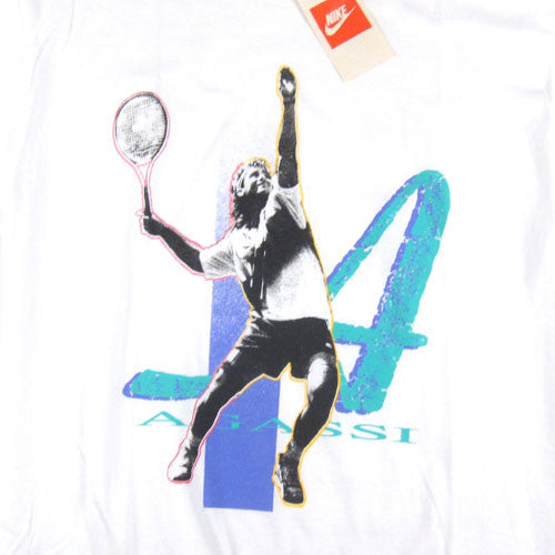 90's Nike Andre Agassi Tennis Vintage Men's T-shirt Size XL