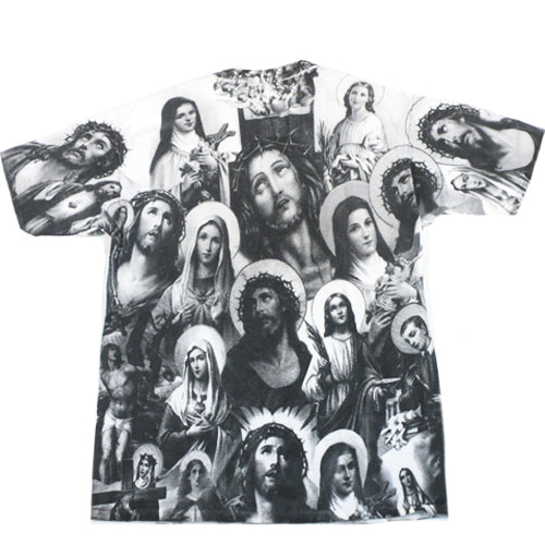 Vintage Archaic Smile T-Shirt Jesus All Over Print T-shirt – For