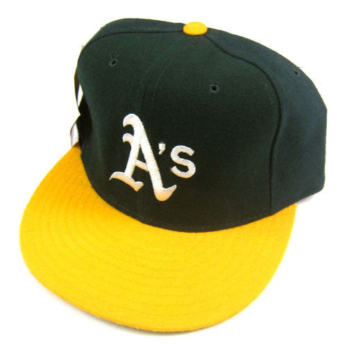 Vintage Oakland Athletics New Era Fitted Hat NWT MLB Baseball 90s