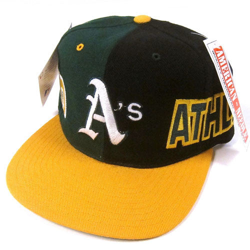 Vintage Oakland Athletics Snapback Hat 90s MLB Baseball – For All 