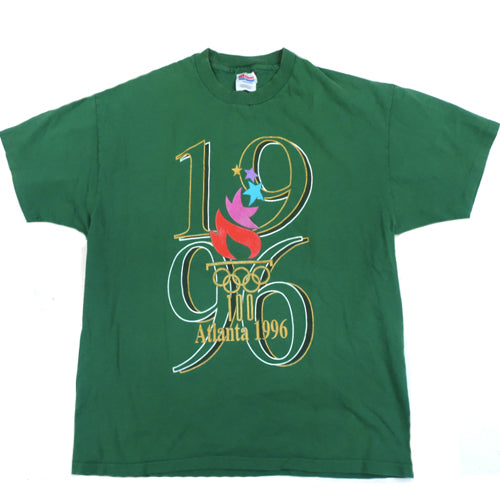 T-shirt graphique vintage homme XL Jeux Olympiques d'Atlanta T-shirt graphique vintage homme XL Jeux Olympiques d'Atlanta
