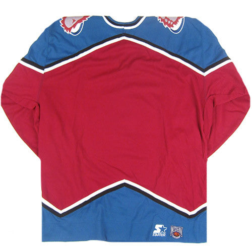 90's Colorado Avalanche Starter NHL Jersey Size XL – Rare VNTG