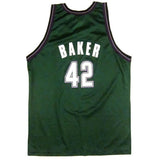 Vintage Vin Baker Milwaukee Bucks Champion Jersey