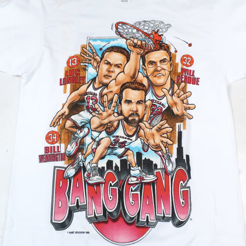 Vintage 80s Chicago Bulls Fever Caricature Shirt - High-Quality Printed  Brand