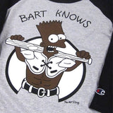 For All To Envy "Bart Knows" Baseball Shirt