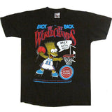 Vintage Bootleg Bart Simpson Detroit Pistons T-shirt