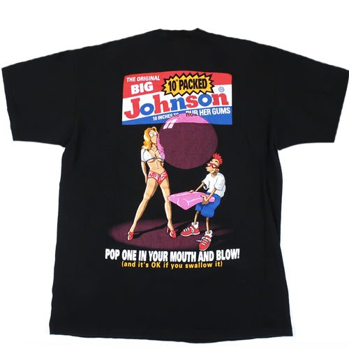 Vintage Big Johnson Bazooka T-shirt 90s – For All To Envy