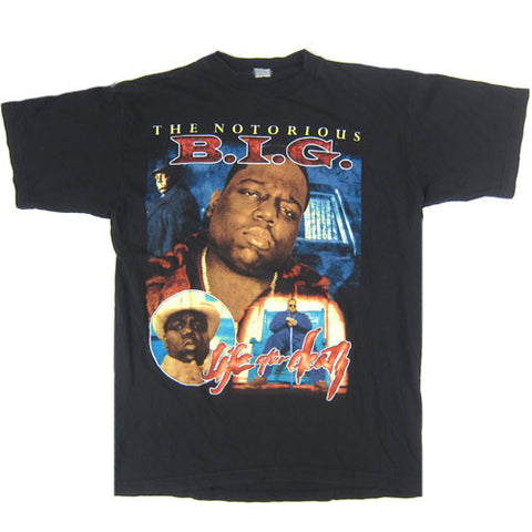 Vintage Notorious B.I.G. Mo Money T-Shirt Biggie Smalls Bad Boy