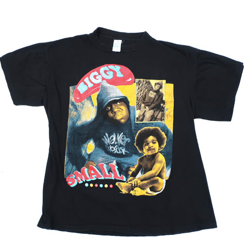 Vintage Notorious B.I.G. Biggy Small T Shirt Bad Boy Hip Hop Rap