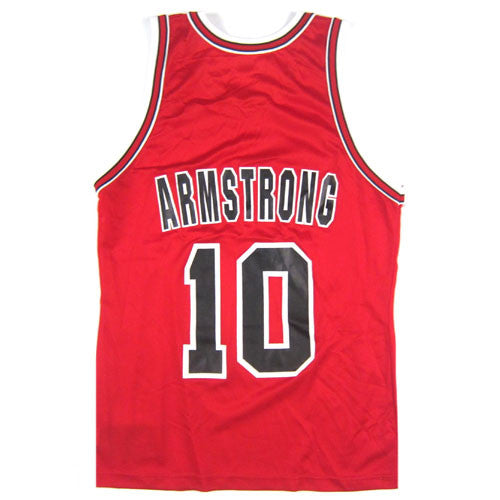 Vintage BJ Armstrong Chicago Bulls Champion Jersey 90s NBA Basketball For All To Envy