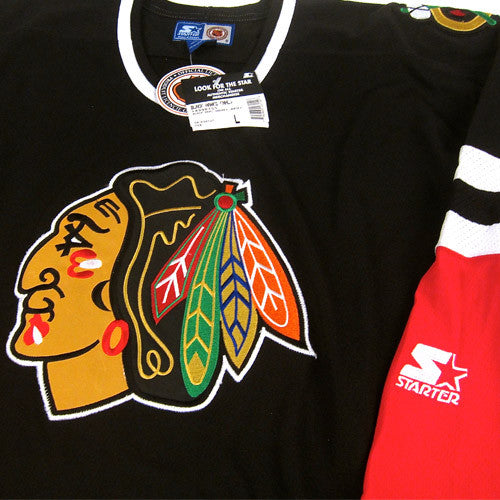Vintage Chicago Blackhawks Starter Hockey Jersey NWT – For All To Envy