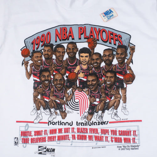 Vintage NBA All Star 1995 Caricature T-shirt Basketball – For All