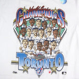 Vintage Toronto Blue Jays 1992 Champs Caricature T-shirt