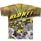 Vintage 90s Blunt All Over Print T-shirt
