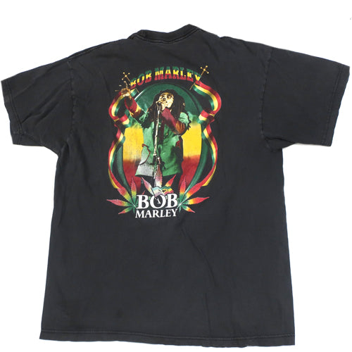 Vintage Bob Marley T-Shirt 90s Jamaica Smoke Weed The Wailers 