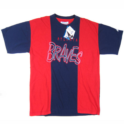 CustomCat Atlanta Braves Vintage MLB Tie Dye T-Shirt SpiderRed / L