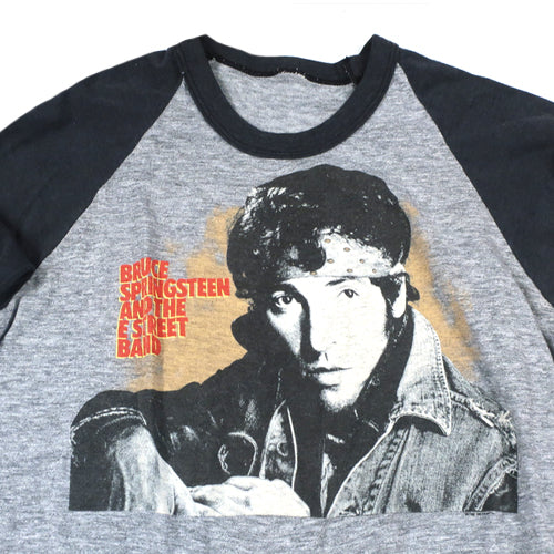 Vintage Bruce Springsteen 1984-85 Raglan T-shirt Tour Rock Band 