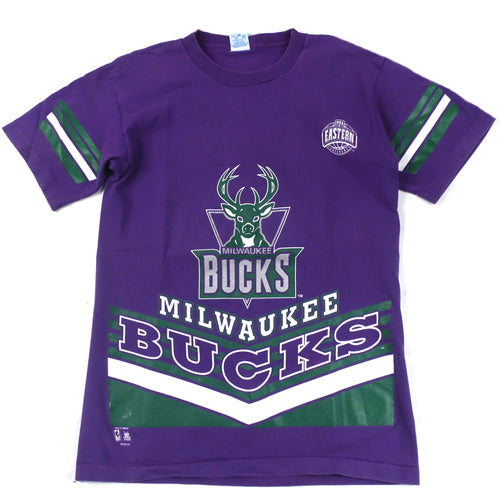 Vintage Milwaukee Bucks T-shirt Salem Sportswear NBA Basketball Giannis –  For All To Envy