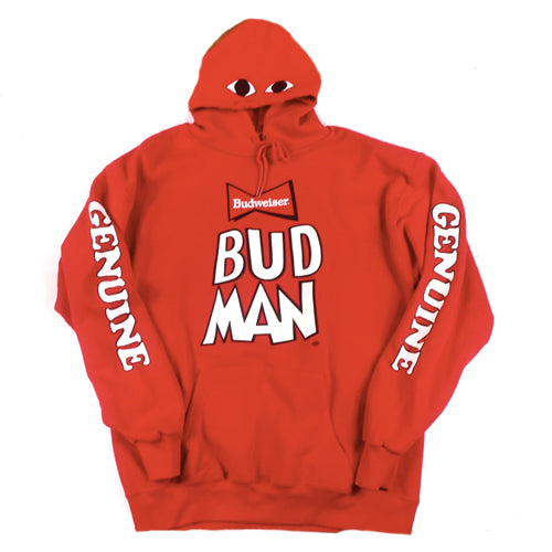 Vintage Budweiser Budman Hoodie Beer 90s Bud Bape – For All To Envy