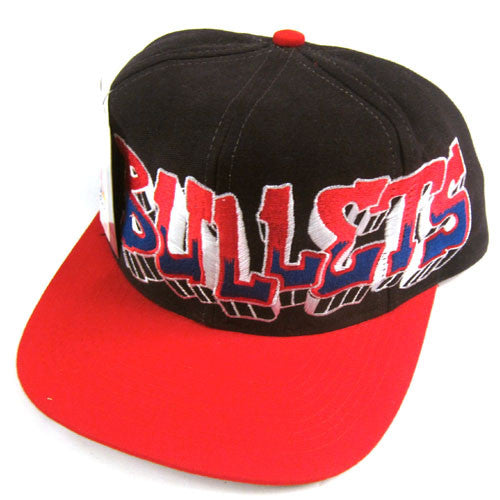 Washington Bullets Vintage 90's AJD Big Logo Wool Snapback Cap Hat - N –  thecapwizard