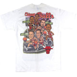 Vintage Chicago Bulls 1995-96 Caricature T-shirt